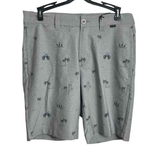 Travis Mathew STRAIGHT SHOT SHORT 9IN NWT Gray - Picture 5 of 8